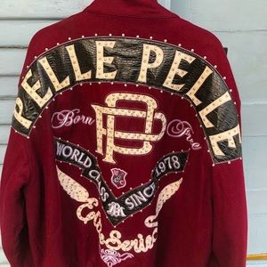 Pelle pelle burgundy clean